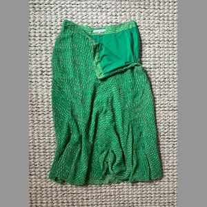 Madewell x Broadway and Broome Green Skirt